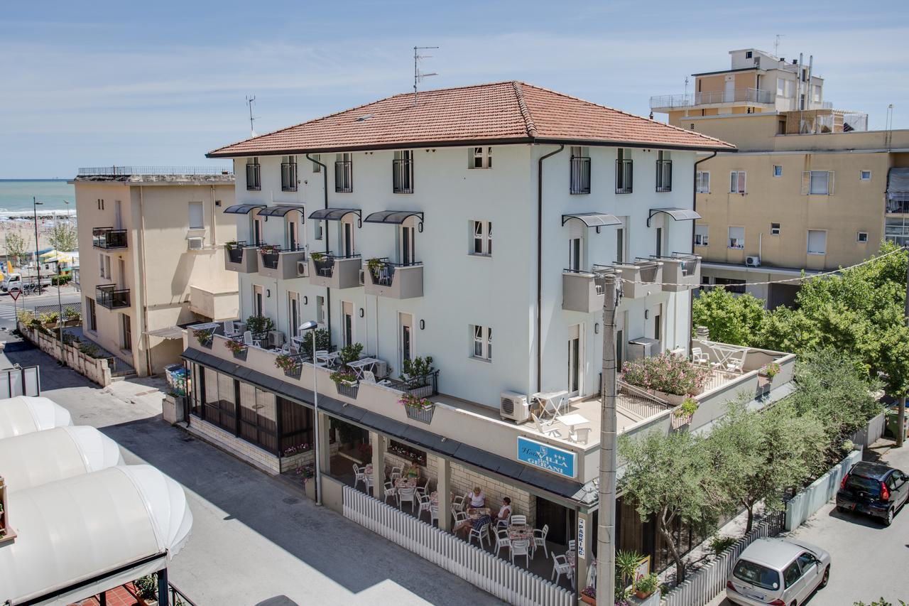 Hotel Villa dei Gerani Rimini Esterno foto